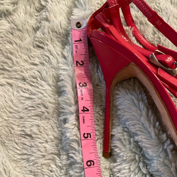 Manolo Blahnik RED Strappy Heels - Picture 6 of 16